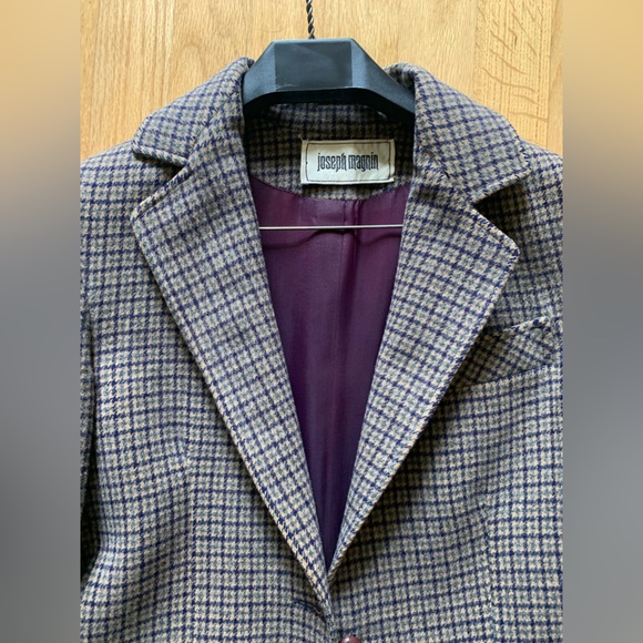 Joseph Magnin // VTG 1960s Wool Blazer - Picture 4 of 15